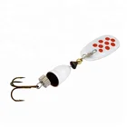 high quality 8g 80mm white fishing Sequins bait