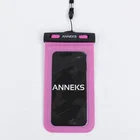 New Design Embossing PVC Waterproof Mobile Phone Bag