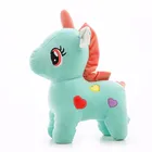 Good quality custom adorable cute new unicorn stuffed doll plush toy animals children toy