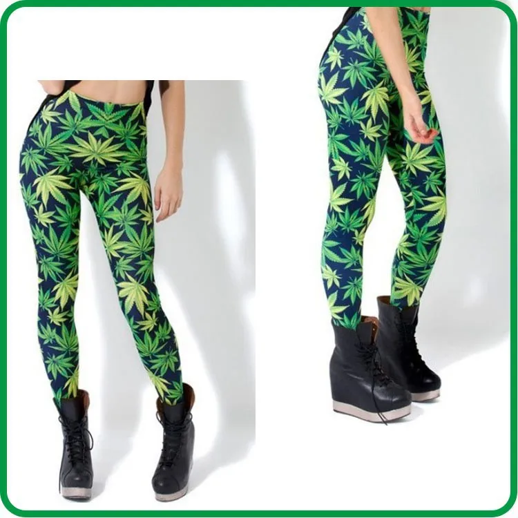 The new 2014 hot women leggings cultivate one's morality Digital printing star pants Free shipping