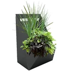 Metal Planter Pot Custom Flower Pot Extra Large Rectangular Planter Garden Planter Metal Pot