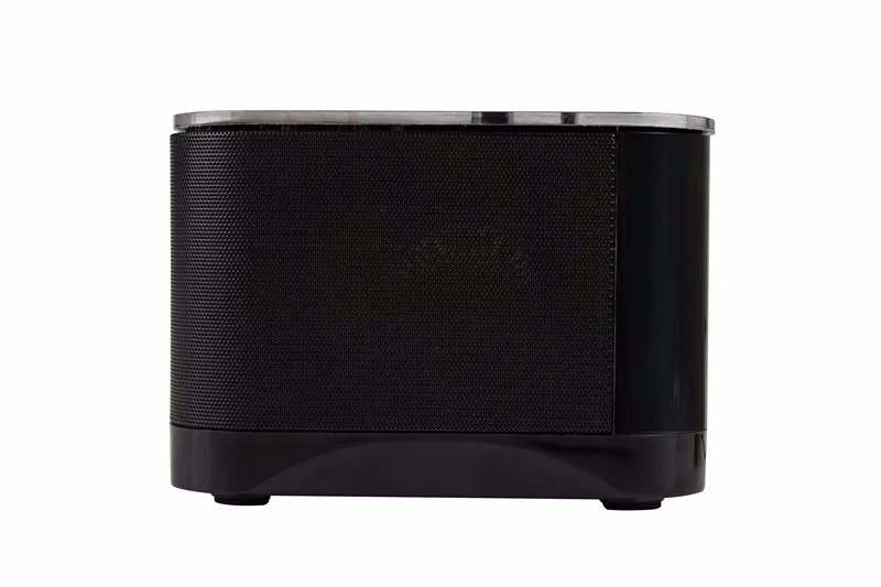 Hot A8 Touch Radio Alarm Clock Bluetooth Speaker with docking System,Portable Dock Station Stereo A8 FM AUX NFC Dual USB speaker - ANKUX.COM