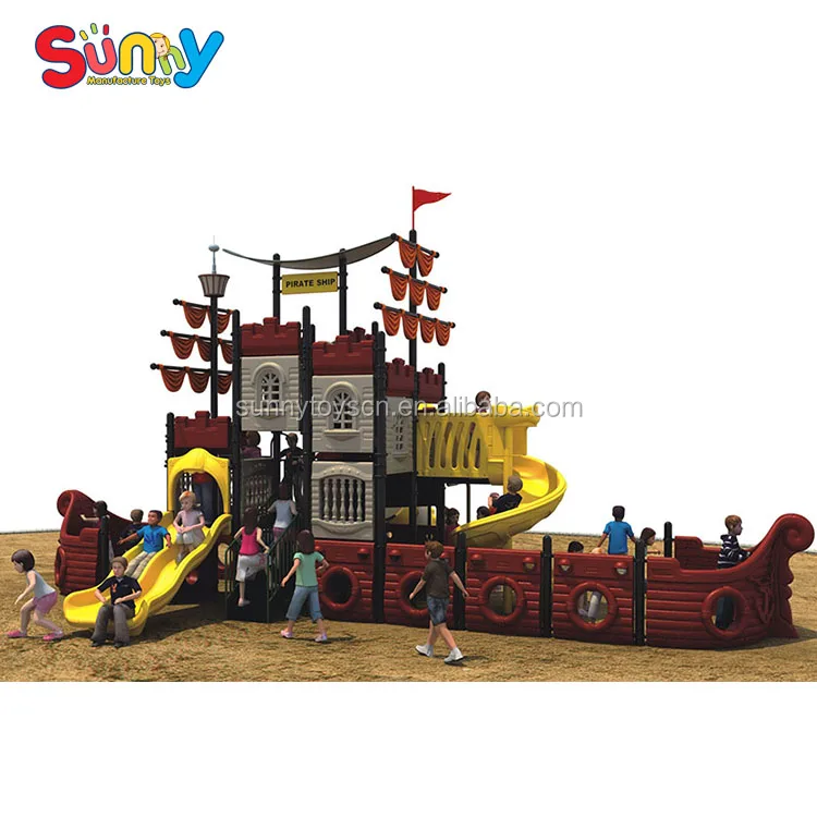 childrens wooden pirate ship