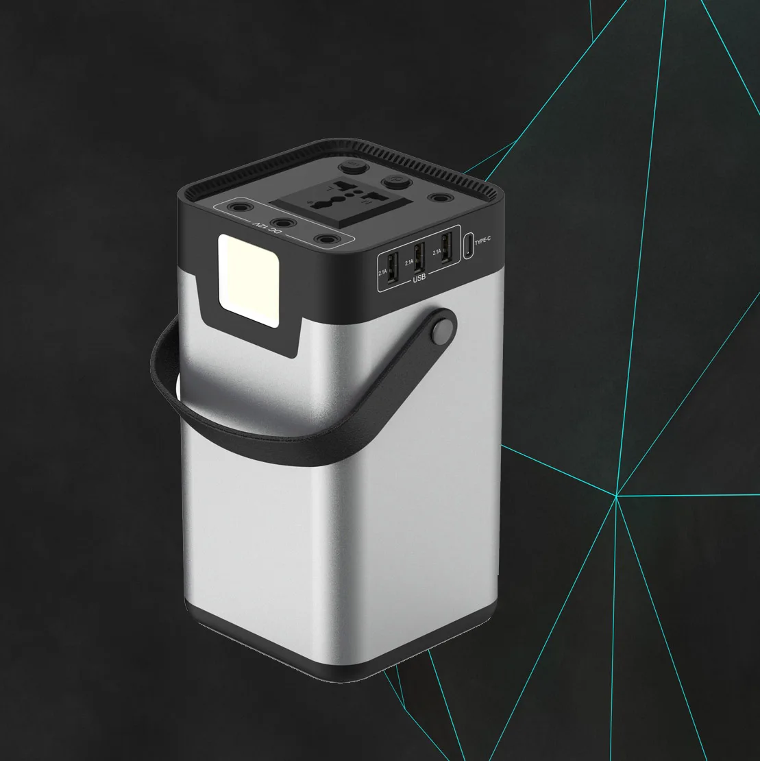 Lipower AC Outlet Power Bank 200W Portable Battery Pack Backup Power System External PowerBank - ANKUX.COM