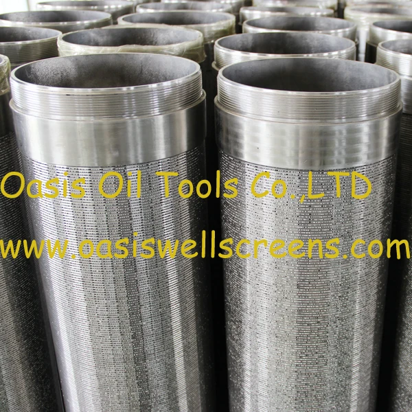  stainless steel 304 pre pack pipe screen/water well screen/round johnson type well screens