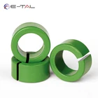 high frequency magnetic gapped toroidal cut ring iron cores
