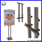 Metal standing sign board for mobile shop HS-LP11