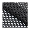 High quality China wholesale 435GSM black plain tricot mesh fabric see through