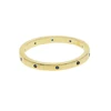 2018 factory wholesale brass jewelry gold plated simple gold band ring