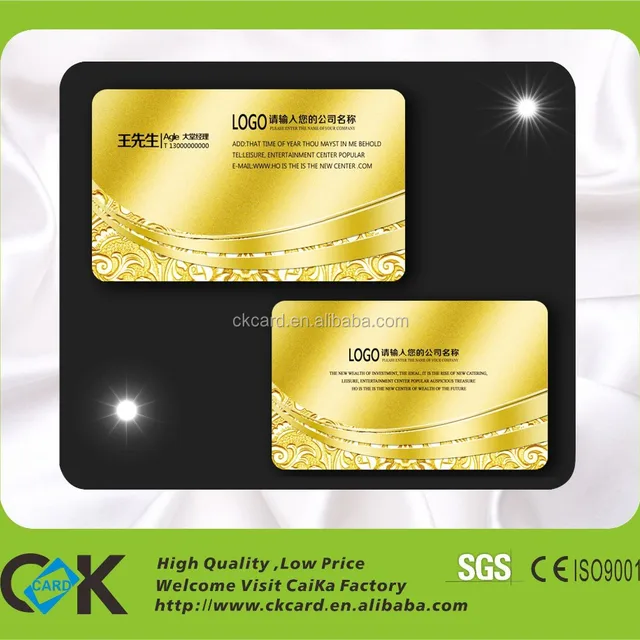 glossy plastic membership card/loyalty card provide oem service