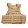 Tan Nylon Army bulletproof Tactical Military Vest