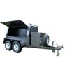 Small tradesman tool cargo utility box trailer