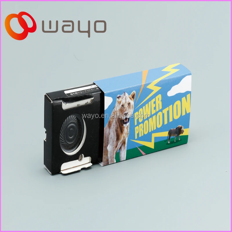 pop up mini speaker record your own display music/cheap active speakers - ANKUX.COM