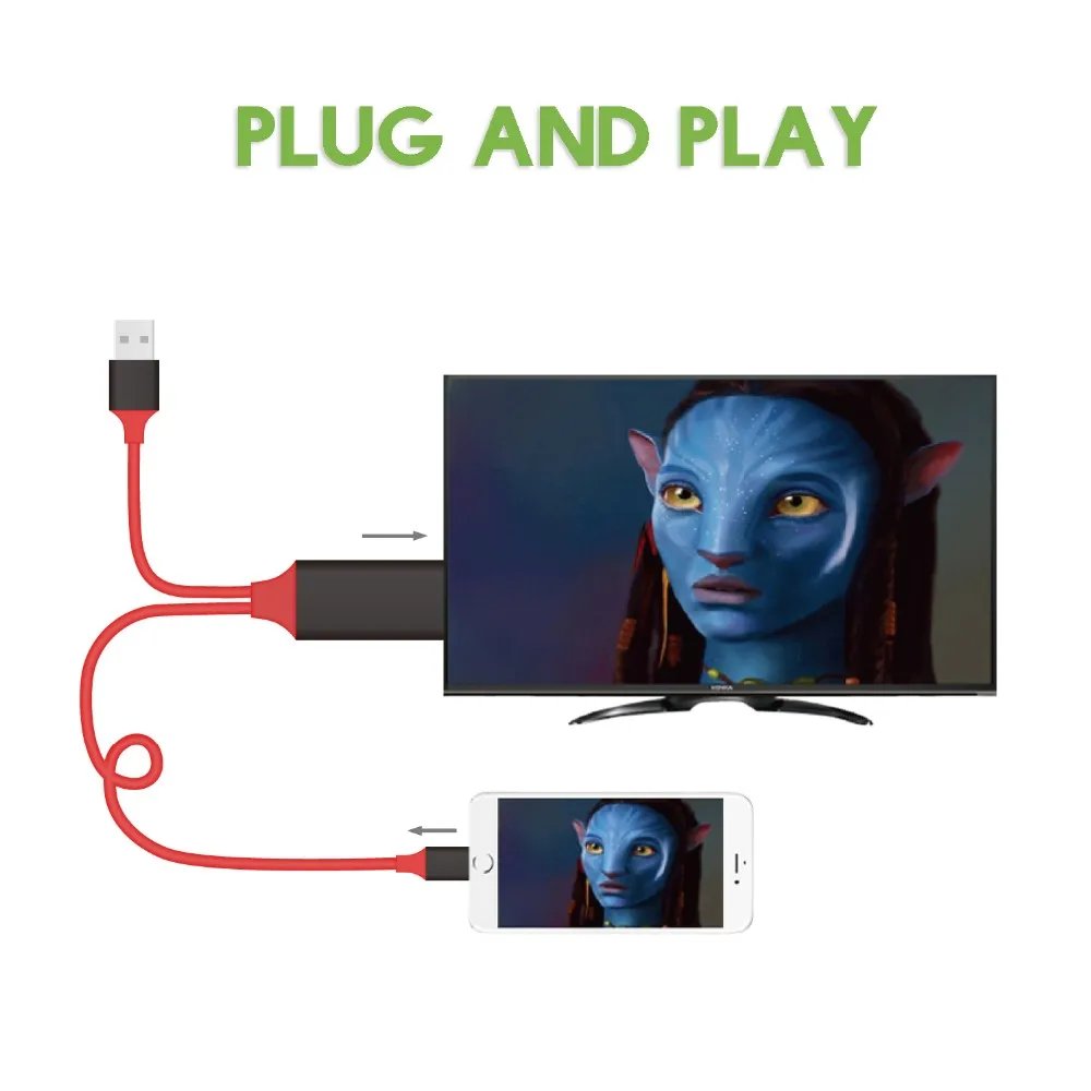 HD 1080P mate to female HDTV cable