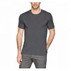 Wholesale man blank plain t-shirt soft elastic cool fabric dry fit t shirt