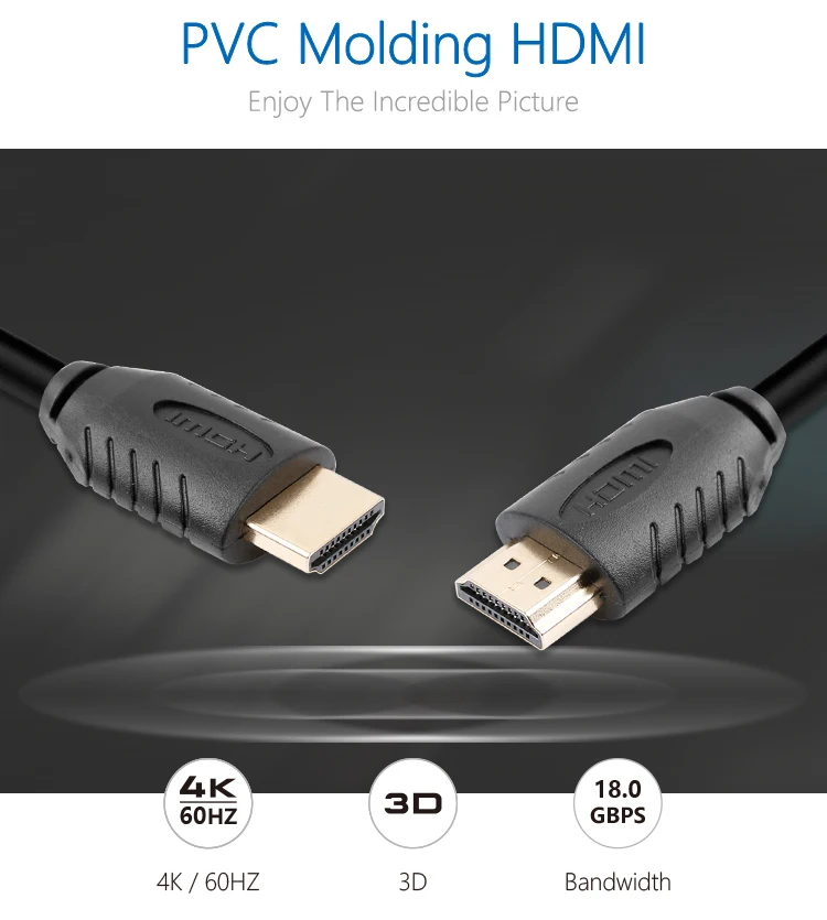 2.0V version multimedia interface audio transmission conversion HDMI cable - ANKUX.COM
