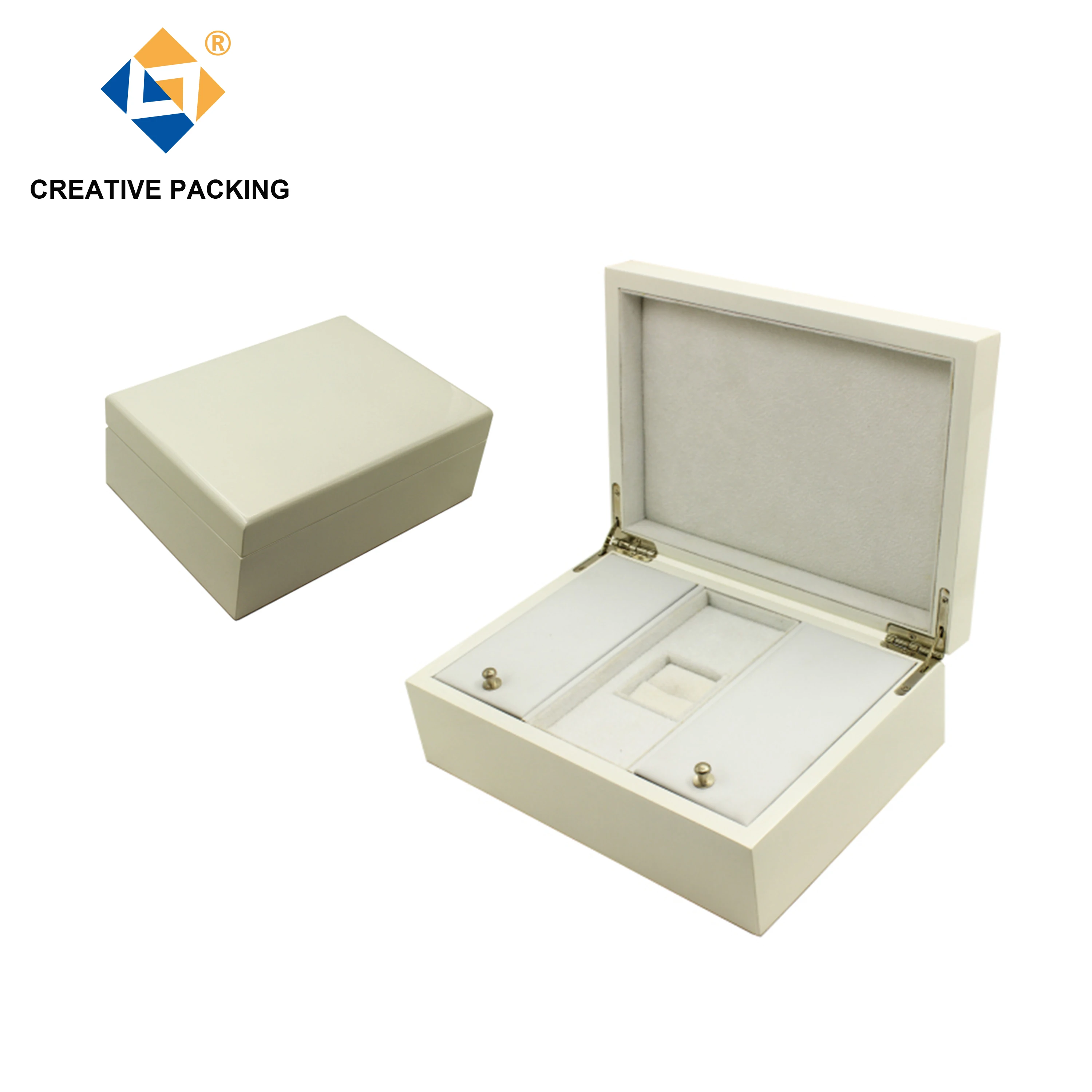 high quality luxury wooden jewelry box gift package