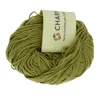 70/30 bamboo / cotton blend yarn for knitting natural bamboo fiber scarf