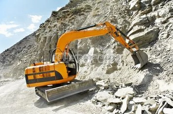 2014 factory supply cheap7 ton Hydraulic hammer mini crawler excavator