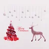 Christmas decorative removable cute and sweet stickers Santa Claus trees, snowflakes and other general glass window stickers