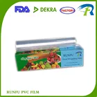 Box Pvc Pvc Pvc Cling Film Color Box Packaging Food Grade PVC CLING FILM For Food Wrapping
