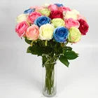 zero Blue rose fabric rose centerpieces import china fabric artificial flowers