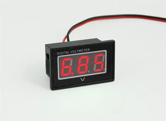 0.56/"Digital Green LED Display Car Motorcycle Voltmeter Voltage Meter Waterproof