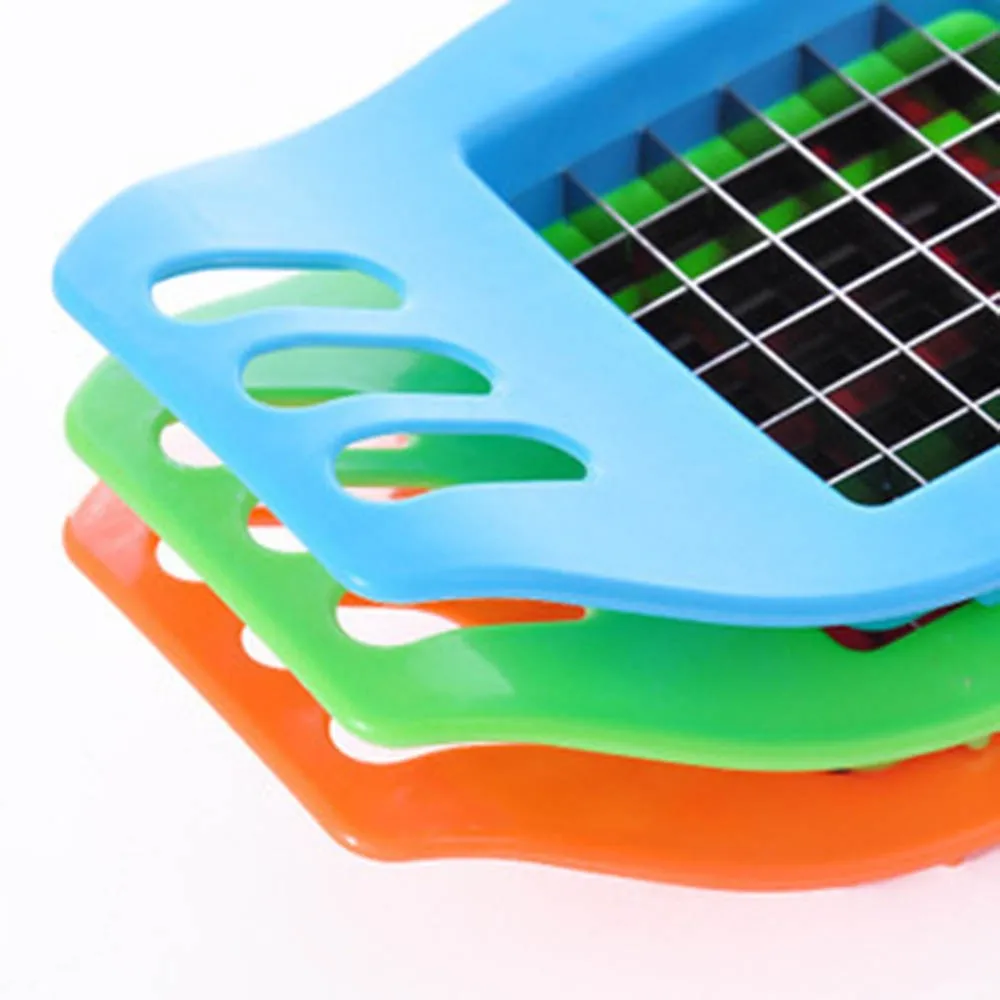 Stainless Steel Potato Cutting Device Cut Fries Crench Cutter Potato Chopper Chips Making Stick Cutting Device Fries Tool KC1044