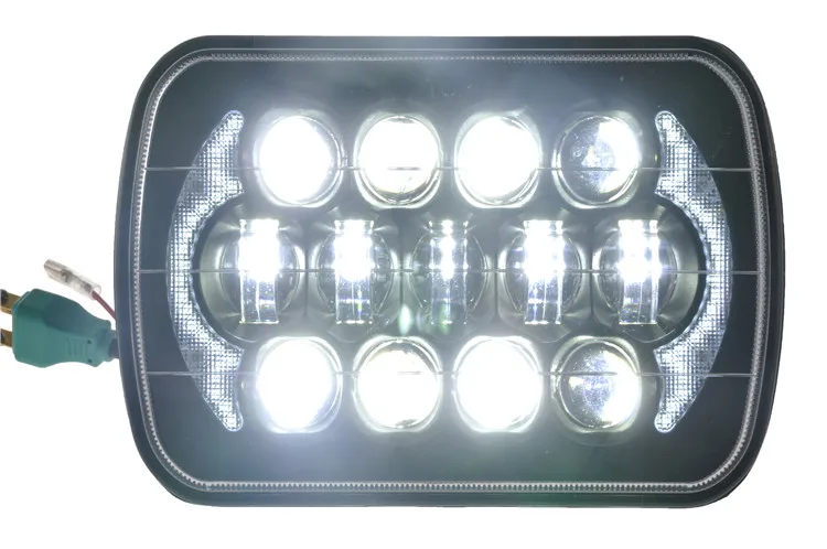7" Square led headlight