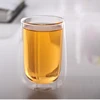 High quality large capacity glass tea cups hand blown glass factory in china