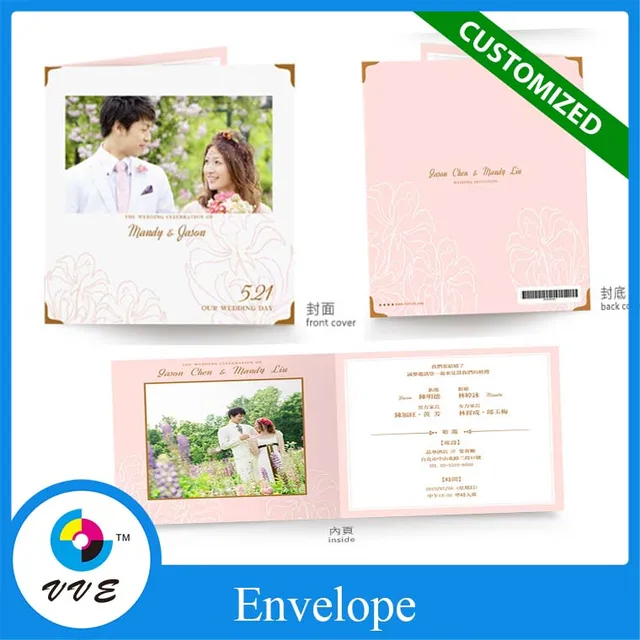 wedding card design/wedding invitation card holder/wedding gift