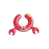 Small children pool toy inflatable beach crab swim ring for wholsesale