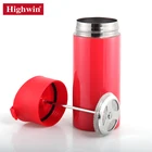 Highwin Factory Desgin Stainless Steel Double Wall French Press Mug Tumbler