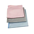 Printed antibacterial microfiber suede cloth microfiber glass cleaning cloth