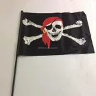 Custom Hand Flag Hand Wave Flag With Polyester Material Heat Cut Digital Printing