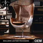 aviation swivel jacobsen aluminium egg chair K616