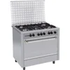 Hot products wholesale 5 burner gas stove gas cooking range with oven 90cm