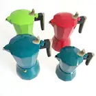 2018 Ogniora China New Design Aluminum Large Belgium Coffee Maker Public Coffee Machine 6cups