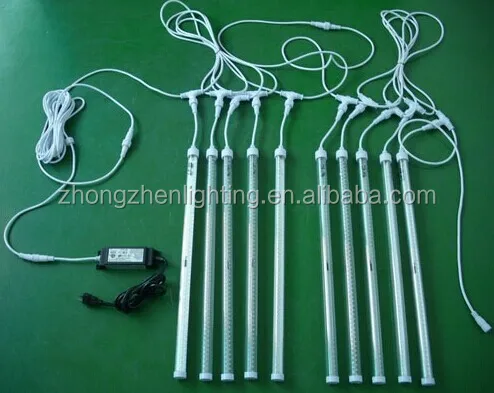 DC 12V dmx led meteor tube light rgb