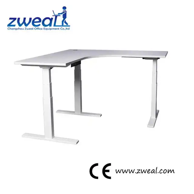 work office design table corner desk electric sit stand desks