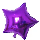 aluminum film birthday party decorated with aluminum foil balloon