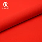 Fashion design solid color plain dyed 3d spacer 50S weft knitted soft textile fabric sport