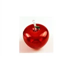 Crystal and translucent Christmas Apple coin pot hand-made glass