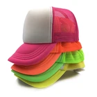 Custom 5 Panel Baseball Cap Trucker Foam and Mesh Fitted Hat