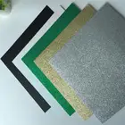 silver paper plate raw material glitter wedding card