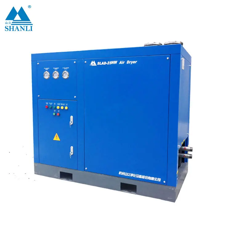 High temperature Water cooled SLAD-150HTW refrigerated Air dryer with CE ISO