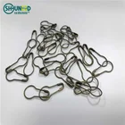 China wholesale high quality pear shaped hijab safety pin copper safety pin for garment accessories jumbo safety pin