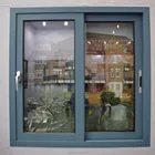 Aluminum sliding double glazed window