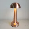 modern decoration hotel battery operated powered mini restaurant led wireless rechargeable table lamps