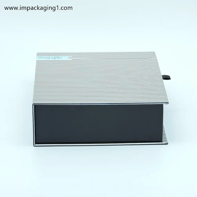 matt lamination magnetic hardcover box paper gift box for sleep